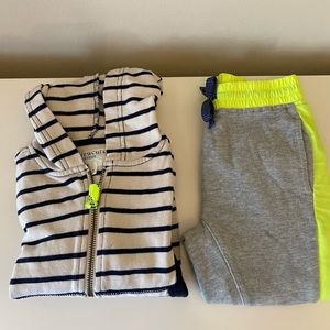 Crewcuts Bundle of Hoodie and Joggers